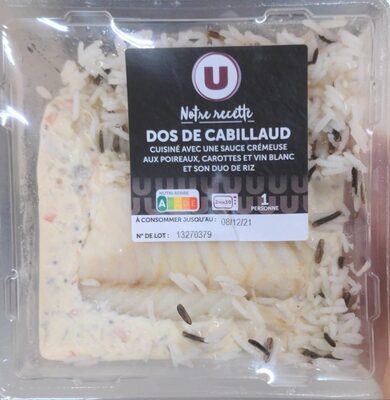 Dos de cabillaud