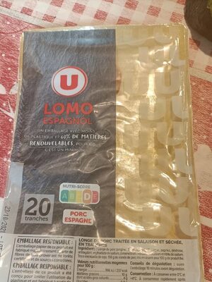 Lomo Espagnol - x20 tranches, 100g