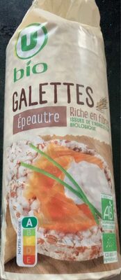 Galettes à base d'épeautre 130g