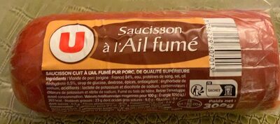 Saucisson à l'ail fumé - 300g