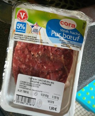 Steak haché pur boeuf