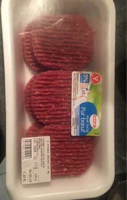 Steak haché pur boeuf 5%mg