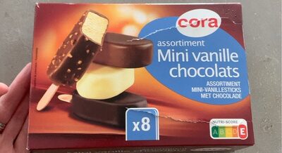 Batonnets glacés Mini vanille choco