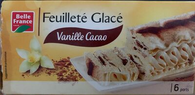 Feuilleté glacé Vanille Cacao