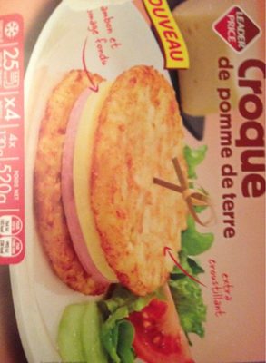 Croque de pomme de terre