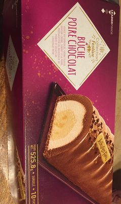 Buche poire chocolat