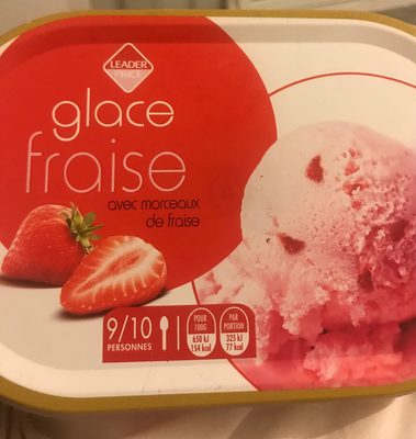 Glace fraise