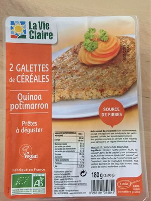 Galettes Quinoa Potimarron