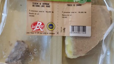 Terrine de campagne bretonne label rouge
