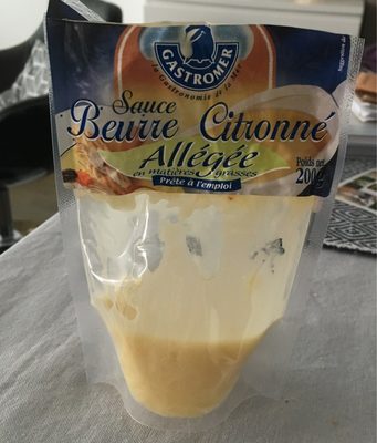 Sauce beurre citroné
