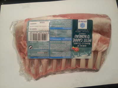 Petit carré d'agneau