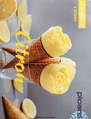Les inédits - 6 cônes citron🍋