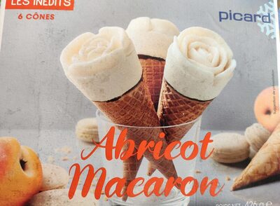 Glace Abricot Macaron
