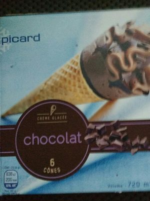 Les Classique - 6 Cônes chocolat