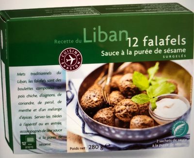 Falafeles Sauce à la purée de sésame