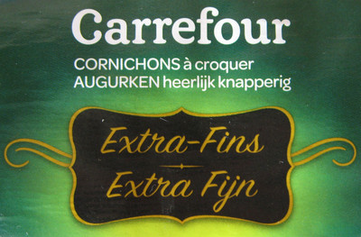 Cornichons extra-fins