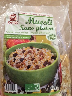 Muesli sans gluten