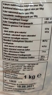 Muesli etudiant