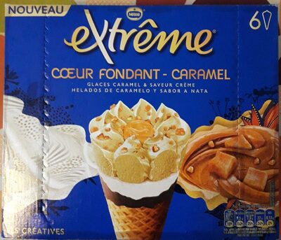 Extrême cœur fondant - caramel