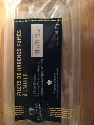 Filets de harengs fumés à l’huile