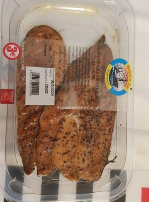 Filets de maquereaux fumés au poivre