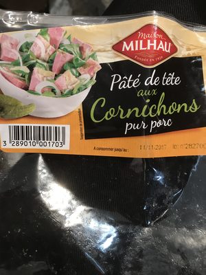 Pâté de tête aux cornichons pur porc