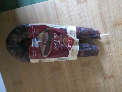 Saucisse sèche de foie