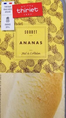 Sorbet ananas