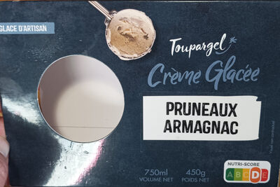 Crème glacée Pruneaux Armagnac