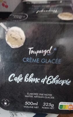 Crème glacée café blanc d'Éthiopie