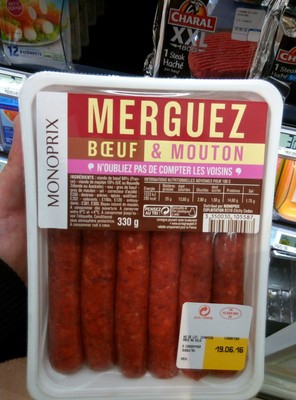 Merguez Bœuf & Mouton