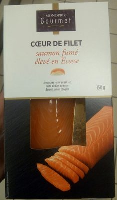Coeur de filet saumon fumé