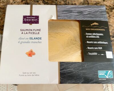 Saumon fumé a la ficelle