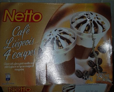 Coupe café liégeois (G) x4 - 135mL