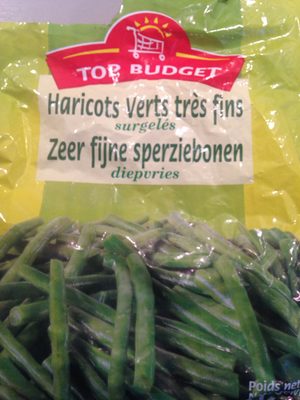 Haricots verts très fins