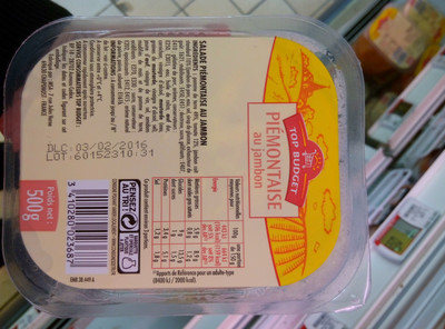 Piémontaise au jambon