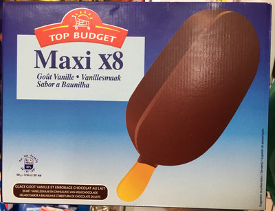 Maxi x8 goût vanille