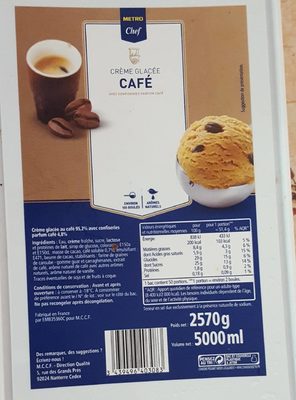 Crème glacée café