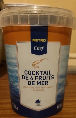 Cocktail de 4 fruit de mer