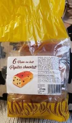 Pains au lait Pépites de chocolat