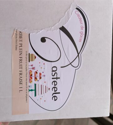 Sorbet plein fruit Fraise 1l