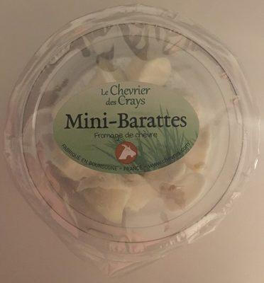 Mini-barattes fromage de chèvre