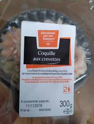 Coquilles Aux crevettes