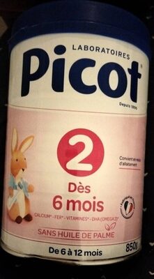 Lait en poudre 2eme âge