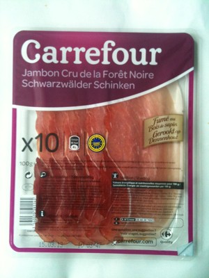 Jambon Cru Fumé Forêt Noire