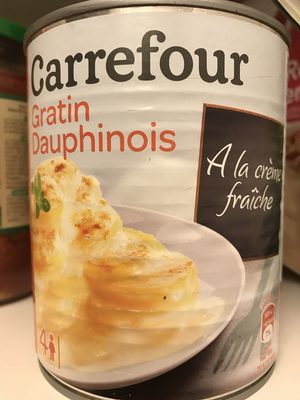 Gratin dauphinois à la crème fraîche