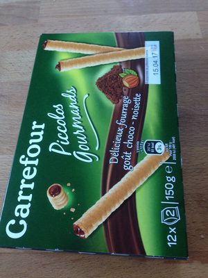 Piccolos cœur saveur chocolat noisette