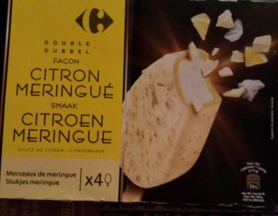 DOUBLE LEMON MERINGUE Citron, morceaux de meringue
