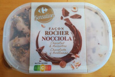 Façon rocher Nocciola - chocolat & noisettes