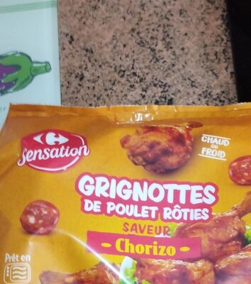 Grignottes de poulet rôties Saveur chorizo